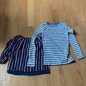 Abercrombie girls two shirt bundle.